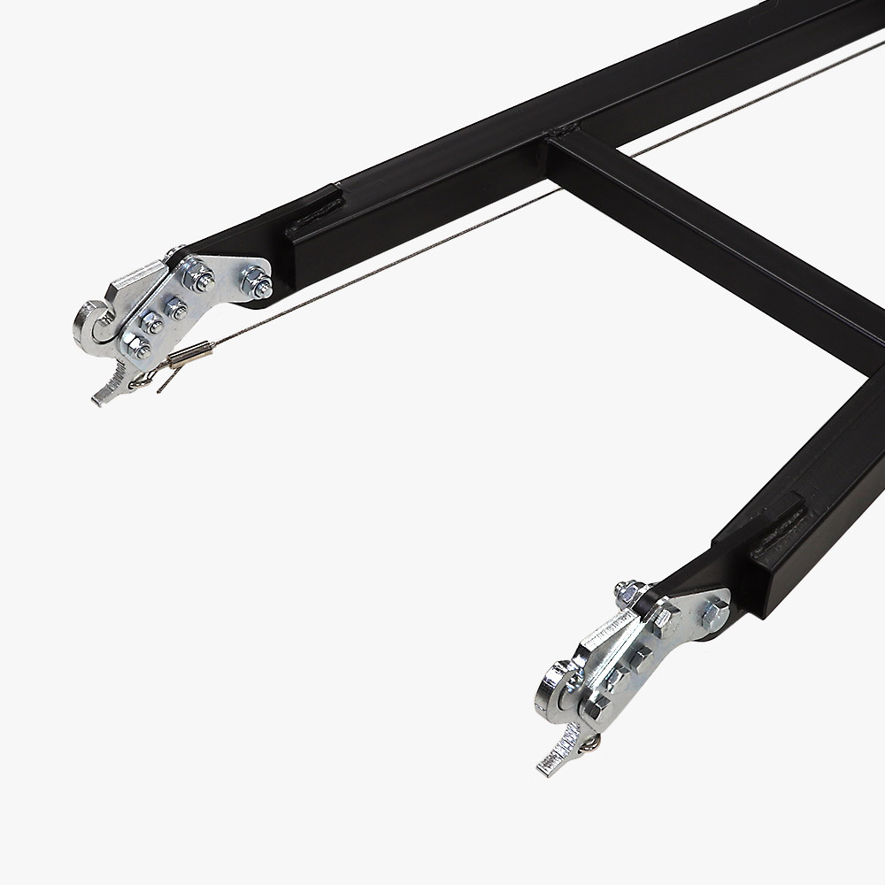 Plogpaket ATV EasyOn 150 cm inkl handtagsvärmare, Komplett plogpaket med fäste som passar alla fyrhjulingar inkl handtagsvärmare  8