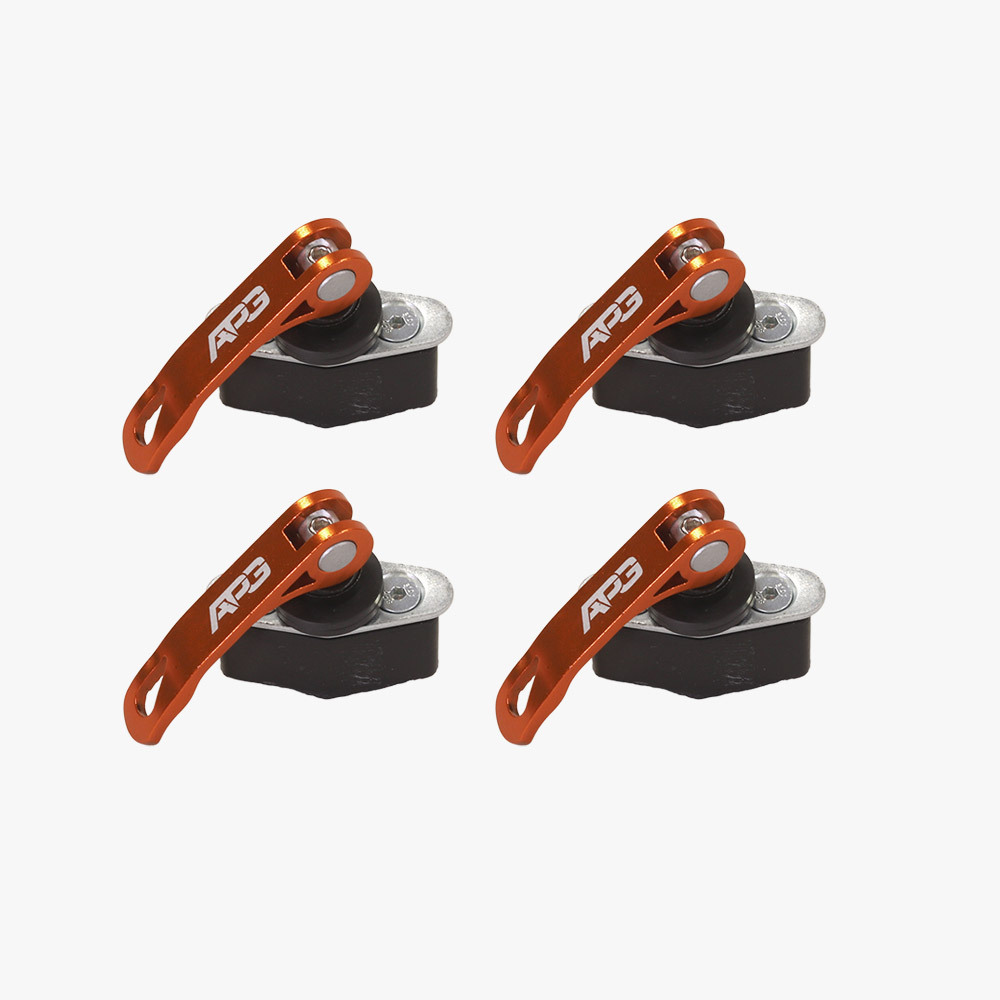 Snabbfäste Canam Quick release 4-pack, Passar Canam original kompositrack 