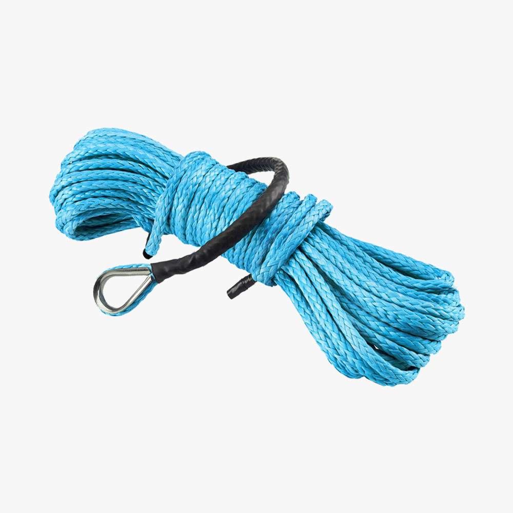 Syntetlina till vinsch ATV, Syntetisk vinschlina – 5 mm x 10,3 meter 