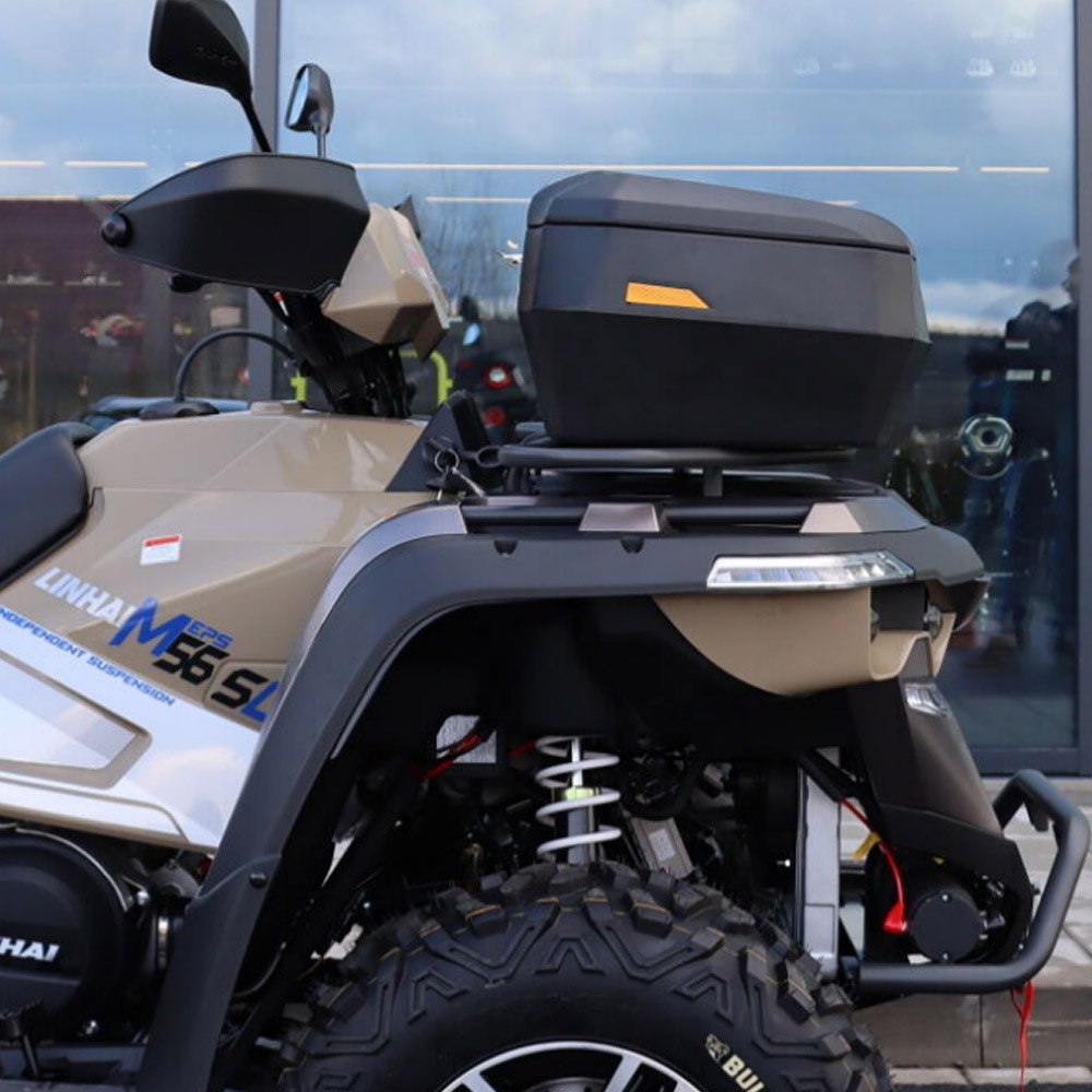 Frontbox ATV 66L – SHARK 6600, Allroundbox, passar de flesta fyrhjulingar  4