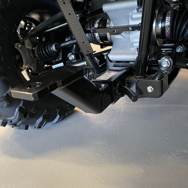 Upphöjd dragkrok ATV, Designad för att höja draget med 65 mm  3